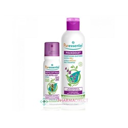 Puressentiel Pouxdoux Shampooing Quotidien BIO 200 ml + Répulsif Spray 75 ml