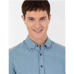 Mavi Regular Fit Uzun Kollu Gömlek