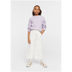 Pantalón pana culotte