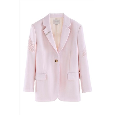 Chaqueta Rosa empolvado