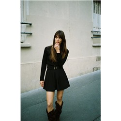 DRESS WITH MATCHING BELT