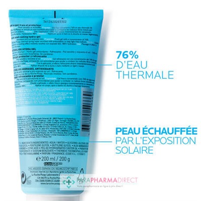 La Roche Posay Posthelios - Après-Soleil - Hydra Gel Anti-Oxydant 200ml