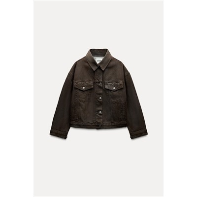 ZW COLLECTION OVERSIZE WAXED JACKET