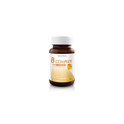 В-КОМПЛЕКС ПЛЮС МИНЕРАЛЫ ОТ VISTRA 30 ТАБ. / B-COMPLEX PLUS MINERAL VISTRA 30 TABLETS