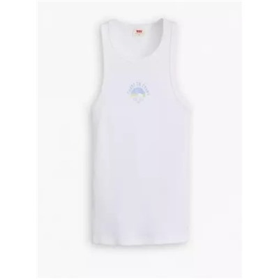 Wearing size small Graphic Gemini Tank Top