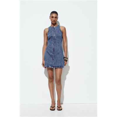Z1975 DENIM MINI DRESS