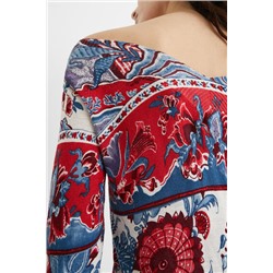 Jersey punto floral