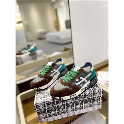 Какие красивые 😍  Premiat*a Lander Trainers 1:1 Натуральная замша/кожа, оригинальная ткань, суперлегкая и комфортная подошва