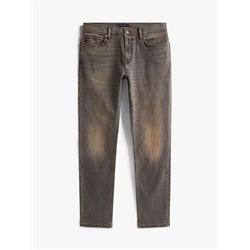 Garment Washed Slim Jean
