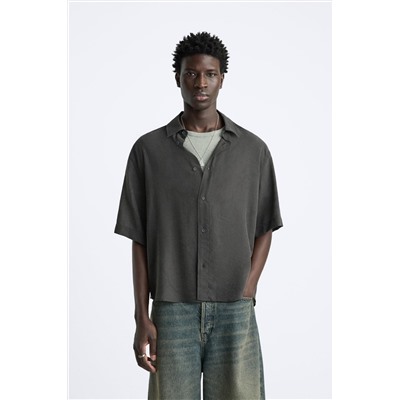 CAMISA JACQUARD CON LYOCELL