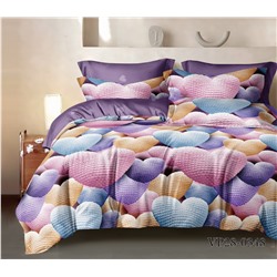 Постельное белье Зима-Лето из поплина с окантовкой ЗЛПО28-1448