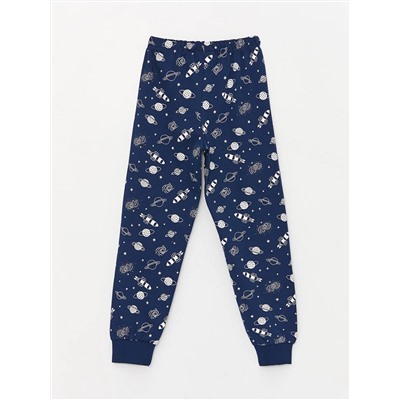 LC Waikiki Bisiklet Yaka Baskılı Uzun Kollu Erkek Çocuk Pijama Takımı, LCW DREAM                                            
                                            Bisiklet Yaka Baskılı Uzun Kollu Erkek Çocuk Pijama Takımı