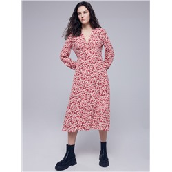 EcoVero™ Gemusterte Bluse