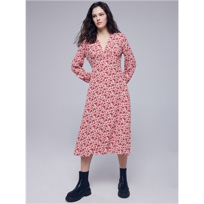 EcoVero™ Gemusterte Bluse