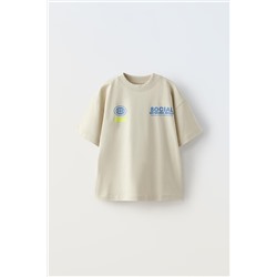 SLOGAN PRINT T-SHIRT