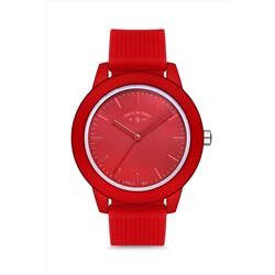 Aqua Di Polo 1987, Kırmızı Kadın Silikon Kol Saati APSR1-A9635-USKKK