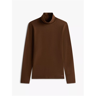 Long-Sleeve Turtleneck T-Shirt