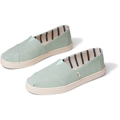 Mint Heritage Canvas Women's Cupsole Alpargatas Venice Collection