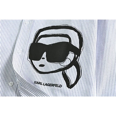 Очень удобная повседневная рубашка  KARL LAGERFEL*D ОРИГИНАЛ!
