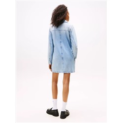 Tommy Jeans Long-Sleeve Denim Shirtdress