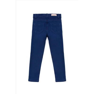 Kız Çocuk Mavi Jean Pantolon