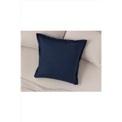 English Home Plain Pamuklu Oxford Tekli Yastık Kılıfı 70x70 Cm Gece Mavisi 10036280