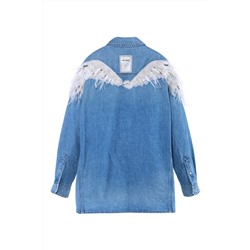 Camisa vaquera Azul