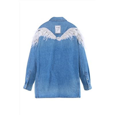 Camisa vaquera Azul