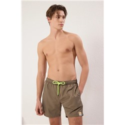 TRENDYOL MAN Haki Standart Boy Deniz Şortu TMNSS23DS00026