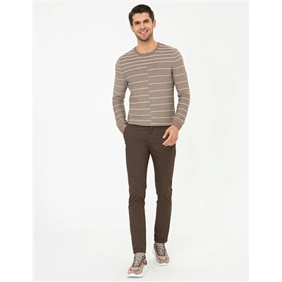 Vizon Melanj Slim Fit Kazak