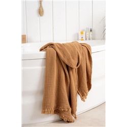 Zeliha Baysan Palmyra Müslin Banyo Havlusu Cognac 50x90 cm BCEVT20230008