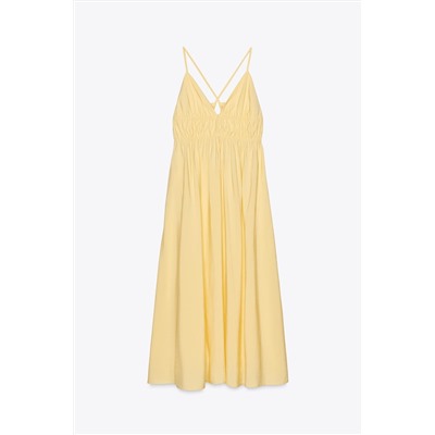 FLOWING MIDI DRESS