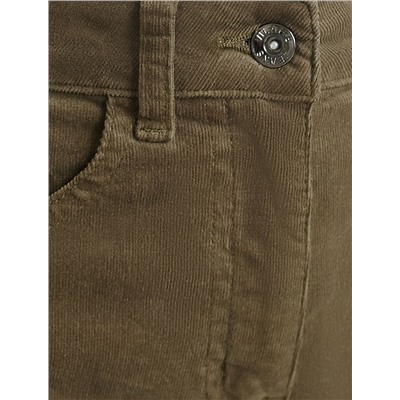 Брюки из эластичного микро-вельвета