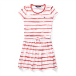 STRIPED JERSEY TEE DRESS