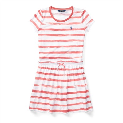 STRIPED JERSEY TEE DRESS