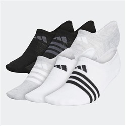 SUPERLITE SUPER-NO-SHOW SOCKS 6 PAIRS