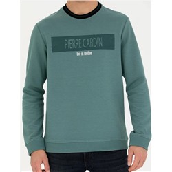 Yeşil Regular Fit Sweatshirt