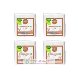 Gifrer Carrés Coton BIO Lot de 4x150Lot  × 4
