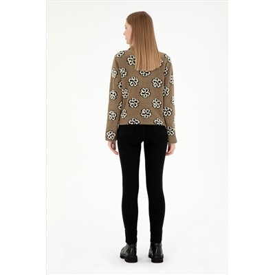 Kadın Siyah Toothpick Fit Jean Pantolon