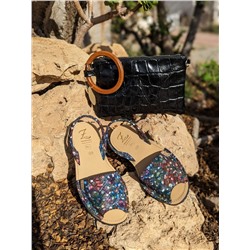 AB.Zapatos · 320-95 · azul+Pelle PULSERA Negro АКЦИЯ