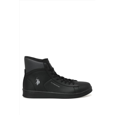 U.S. Polo Assn. Erkek Siyah Sneaker Günlük Spor Bot Ayakkabı ARISTO HI 1PR