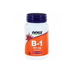 NOW FOODS B-100 Complex Sustained Release (Б-100 комплекс длительного высвобождения) 100 таблеток