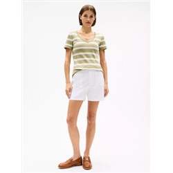 V-Neck Stripe Favorite T-Shirt
