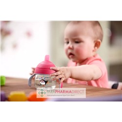 Avent Tasse Anti Fuite Rose 6m+ 200ml