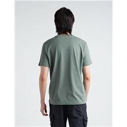 Reflective Technical T-shirt, Men, Dark Green