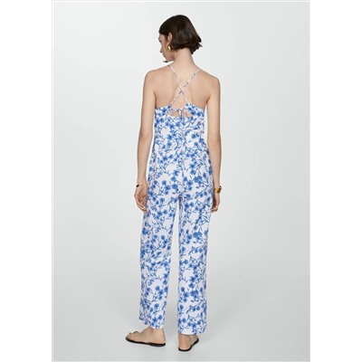 Mono algodón estampado floral