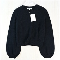 Женский вязаный крючком шерстяной свитер  MaxMar*a ОРИГИНАЛ!