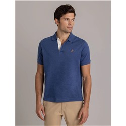 MULTI COLOR LOGO INTERLOCK POLO SHIRT
