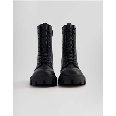 Men's track sole lace-up ankle boots