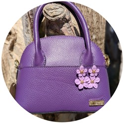 Ab.Zapatos PELLE Peque (550) Lila+Pendientes flores PA3768 Lila